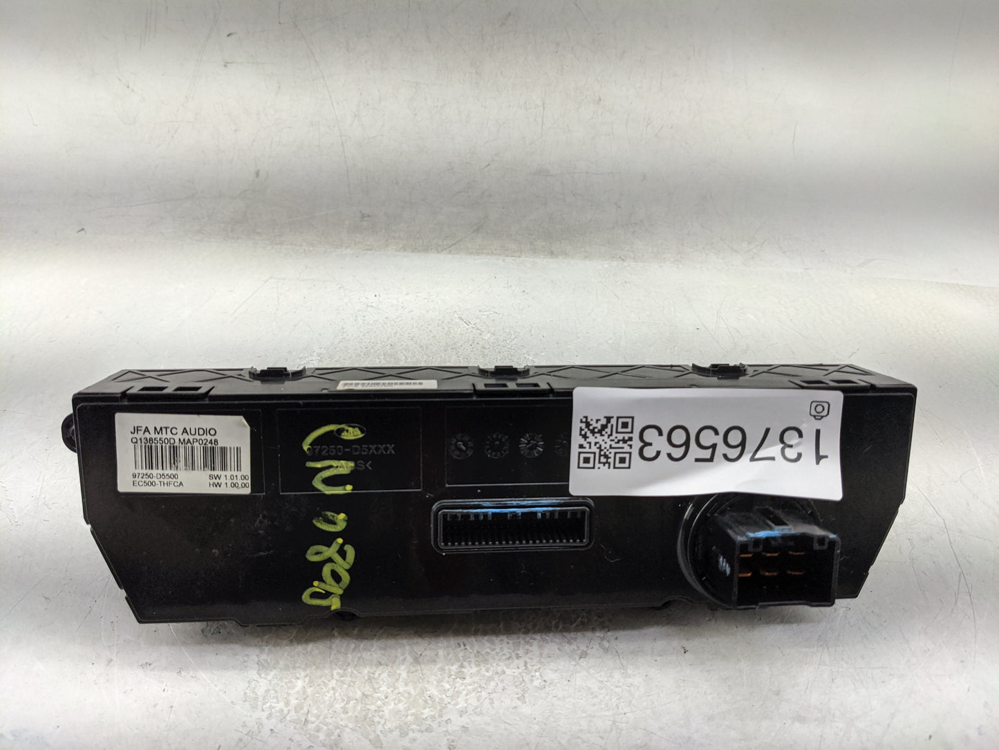 2016-2018 Kia Optima Climate Control Module Temperature AC/Heater Replacement P/N:EC500-THFCA 97250-D5500 Fits Fits 2016 201