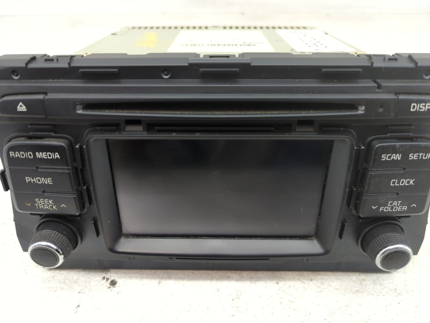 2017-2018 Kia Optima Radio AM FM Cd Player Receiver Replacement P/N:96180-A8150WK Fits Fits 2017 2018 OEM Used Auto Parts - 
