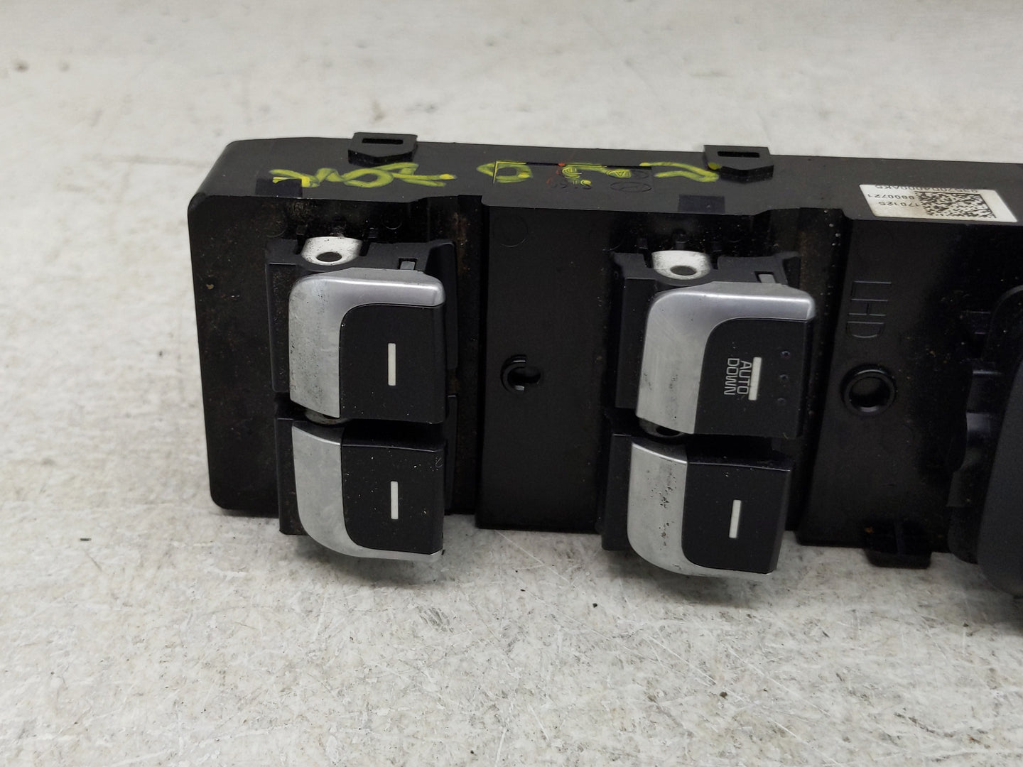 2016-2020 Kia Optima Master Power Window Switch Replacement Driver Side Left Fits Fits 2016 2017 2018 2019 2020 OEM Used Aut