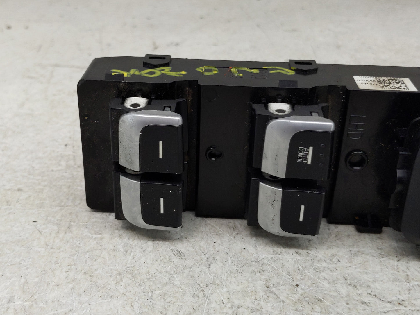 2016-2020 Kia Optima Master Power Window Switch Replacement Driver Side Left Fits Fits 2016 2017 2018 2019 2020 OEM Used Aut