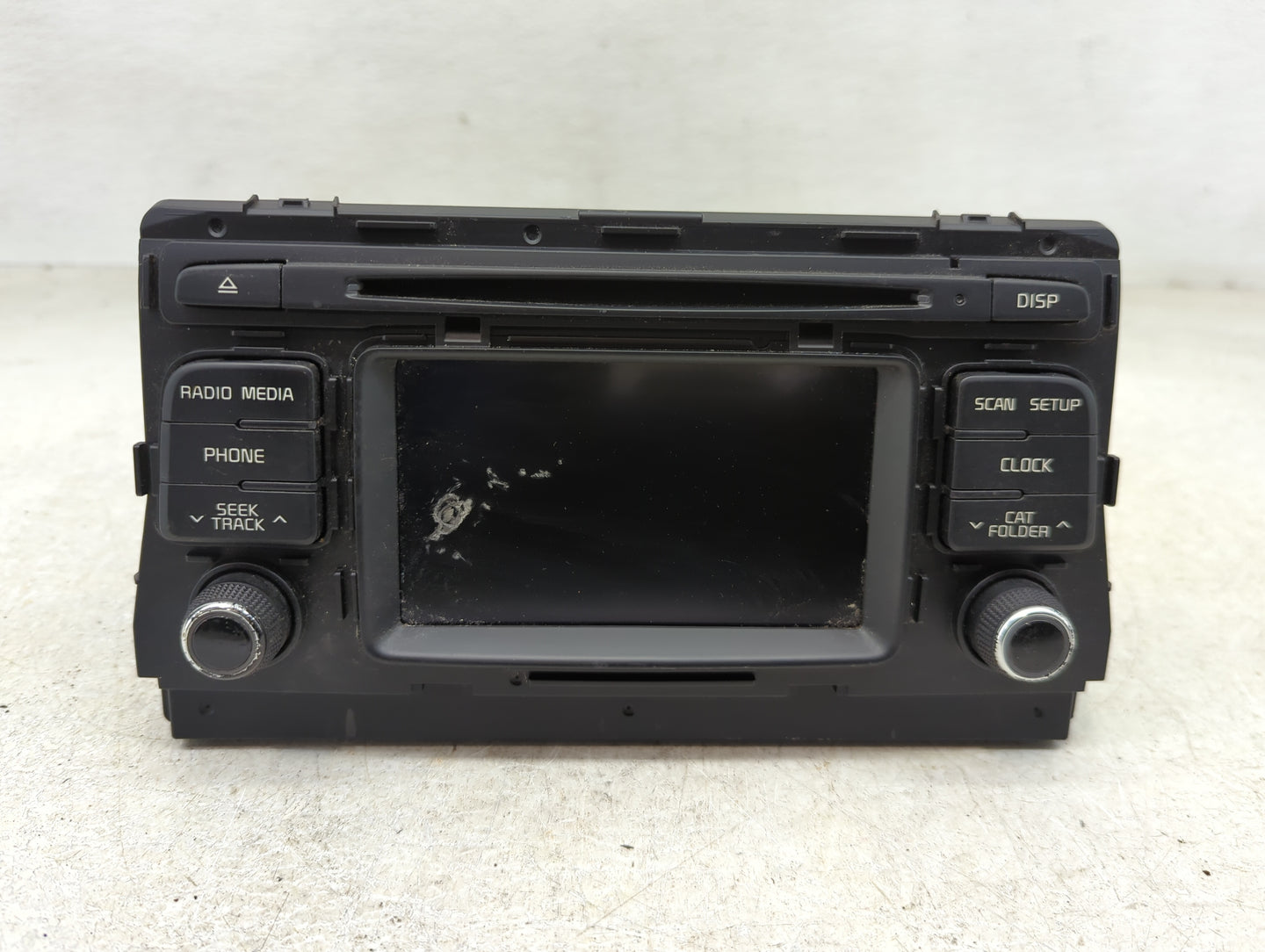 2017-2018 Kia Optima Radio AM FM Cd Player Receiver Replacement P/N:96180-A8150WK Fits Fits 2017 2018 OEM Used Auto Parts - 