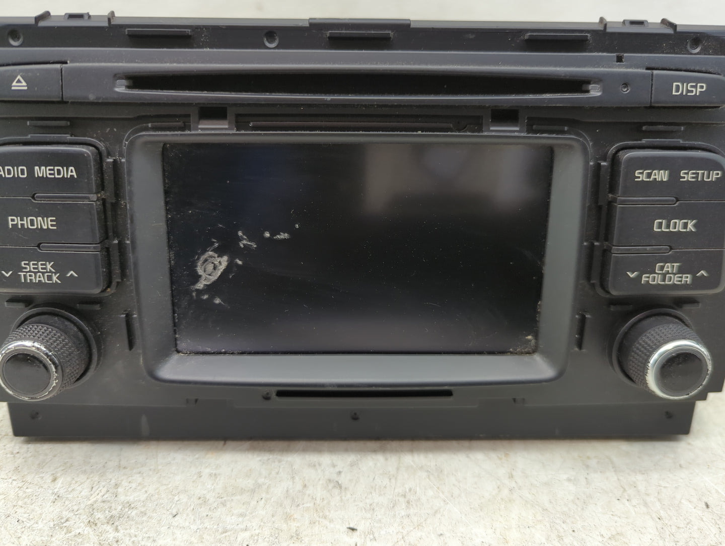 2017-2018 Kia Optima Radio AM FM Cd Player Receiver Replacement P/N:96180-A8150WK Fits Fits 2017 2018 OEM Used Auto Parts - 