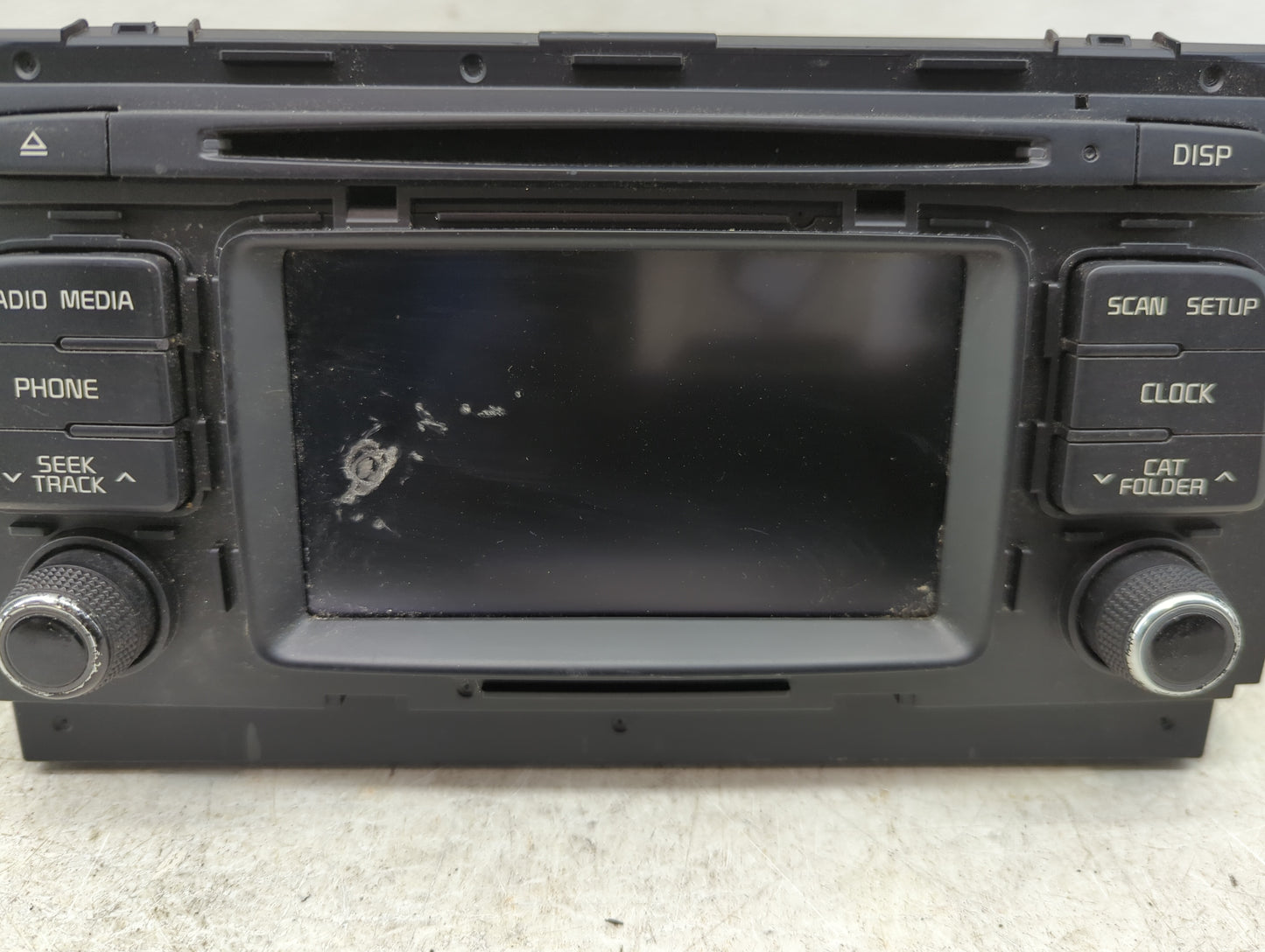 2017-2018 Kia Optima Radio AM FM Cd Player Receiver Replacement P/N:96180-A8150WK Fits Fits 2017 2018 OEM Used Auto Parts - 
