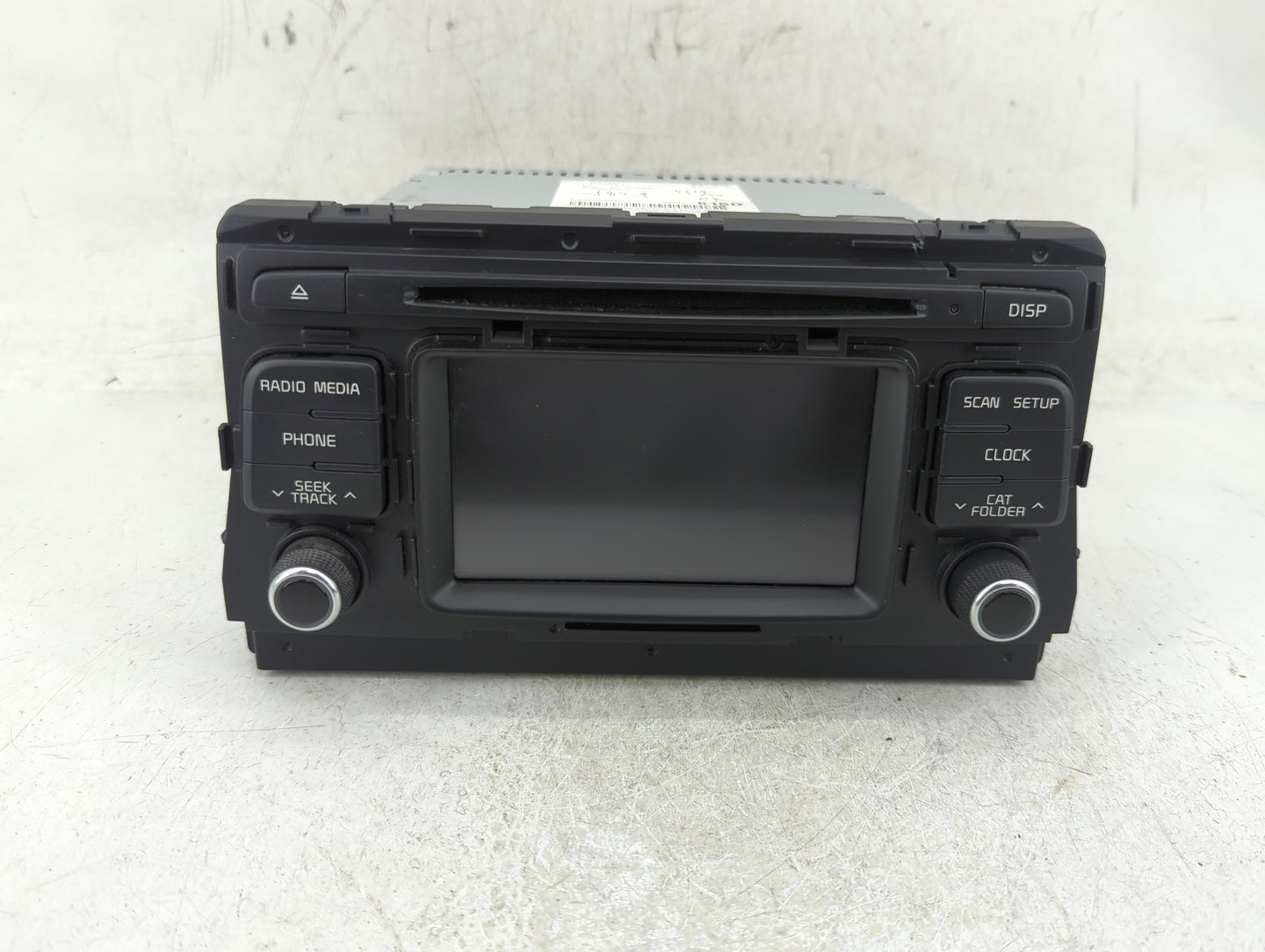 2017-2018 Kia Optima Radio AM FM Cd Player Receiver Replacement P/N:96180-A8150WK Fits Fits 2017 2018 OEM Used Auto Parts - 