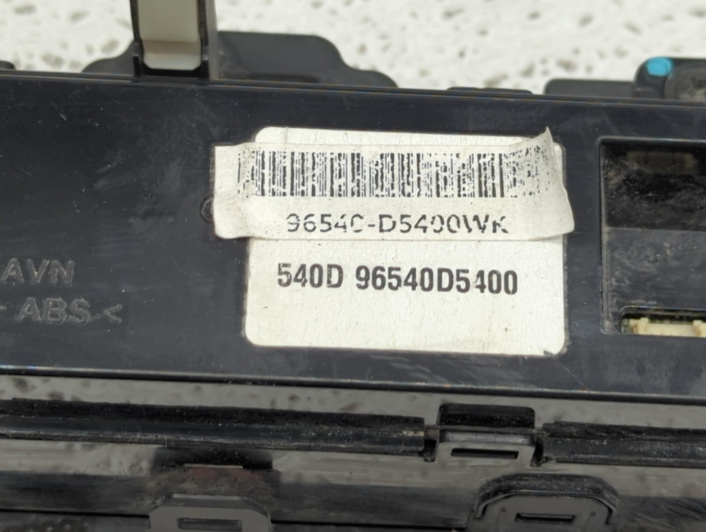 2016-2019 Kia Optima Radio AM FM Cd Player Receiver Replacement P/N:96540-D5400WK 96540D5400 Fits Fits 2016 2017 2018 2019 O
