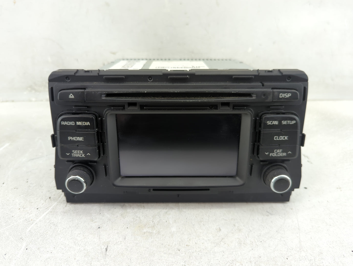 2017-2018 Kia Optima Radio AM FM Cd Player Receiver Replacement P/N:96180-A8150WK Fits Fits 2017 2018 OEM Used Auto Parts - 