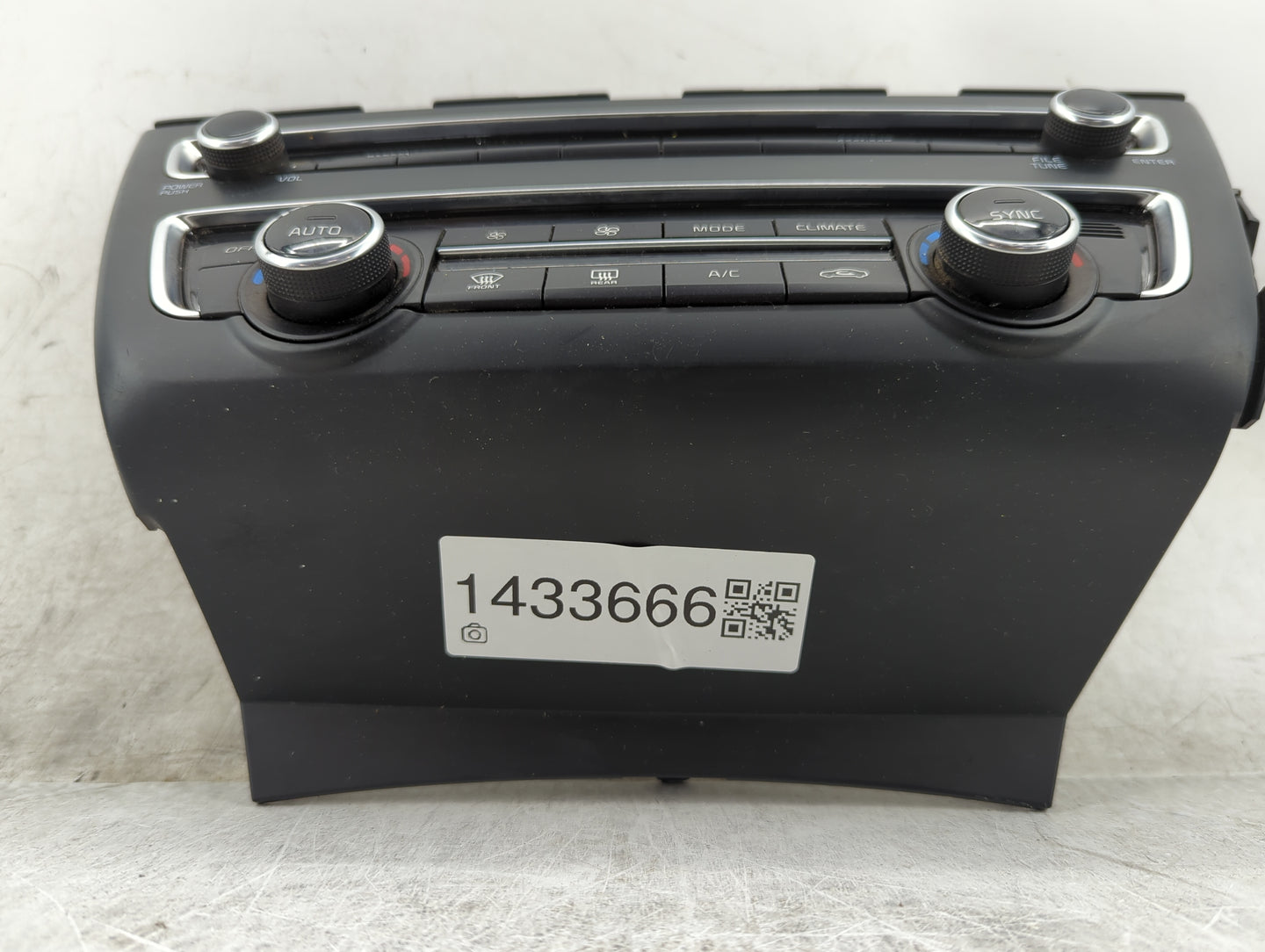 2016-2018 Kia Optima Climate Control Module Temperature AC/Heater Replacement P/N:96540-A8180WK 97250-D5701 Fits OEM Used Au
