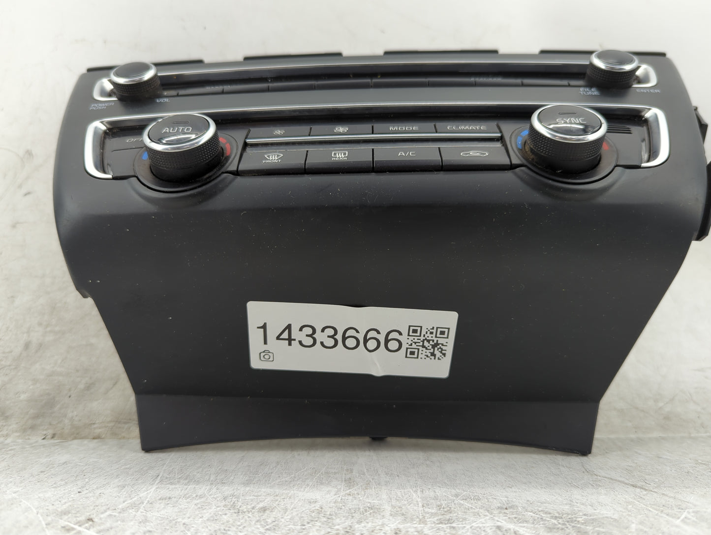 2016-2018 Kia Optima Climate Control Module Temperature AC/Heater Replacement P/N:96540-A8180WK 97250-D5701 Fits OEM Used Au