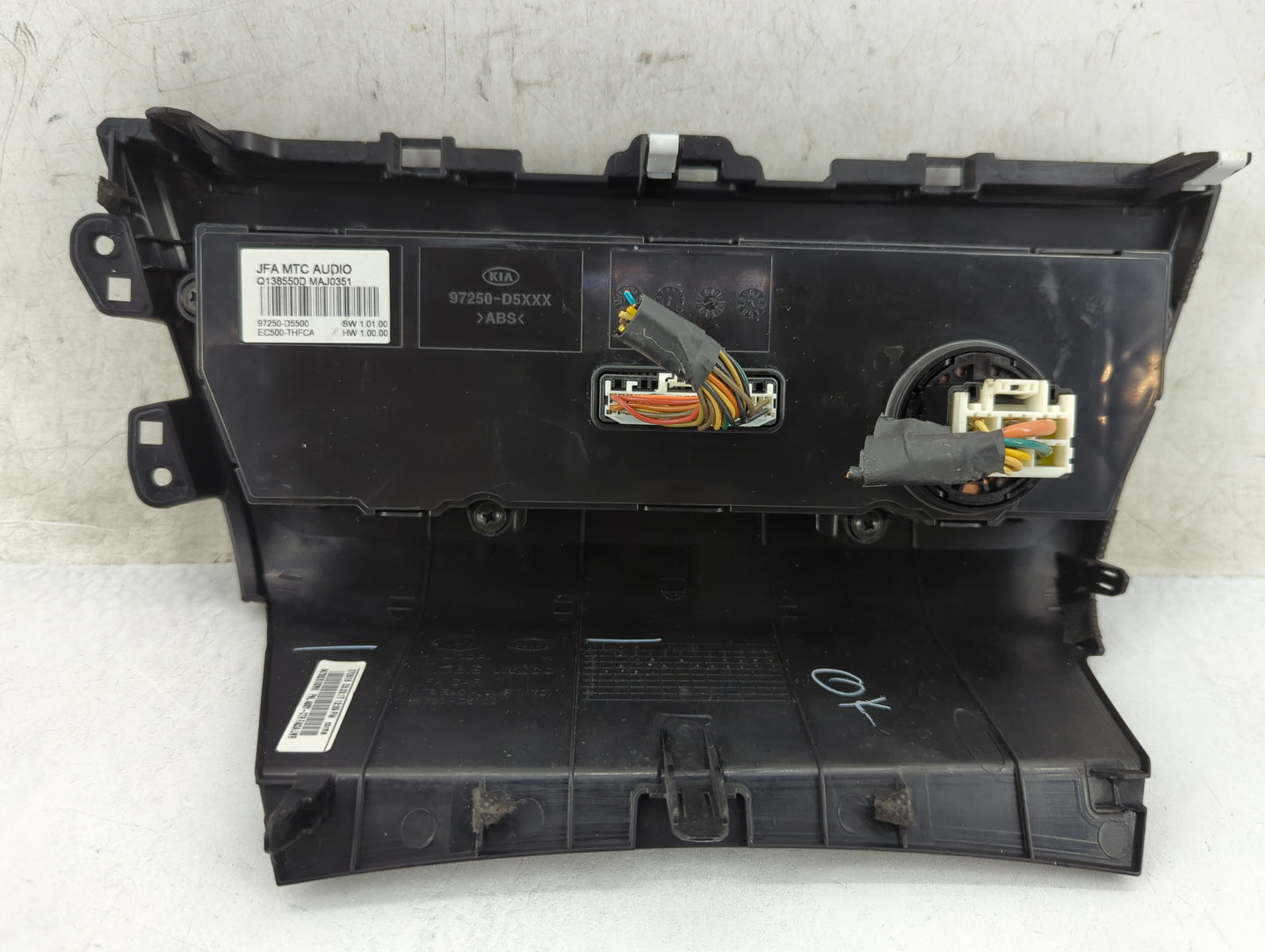 2016-2018 Kia Optima Climate Control Module Temperature AC/Heater Replacement P/N:97250-D5500 Fits Fits 2016 2017 2018 OEM U