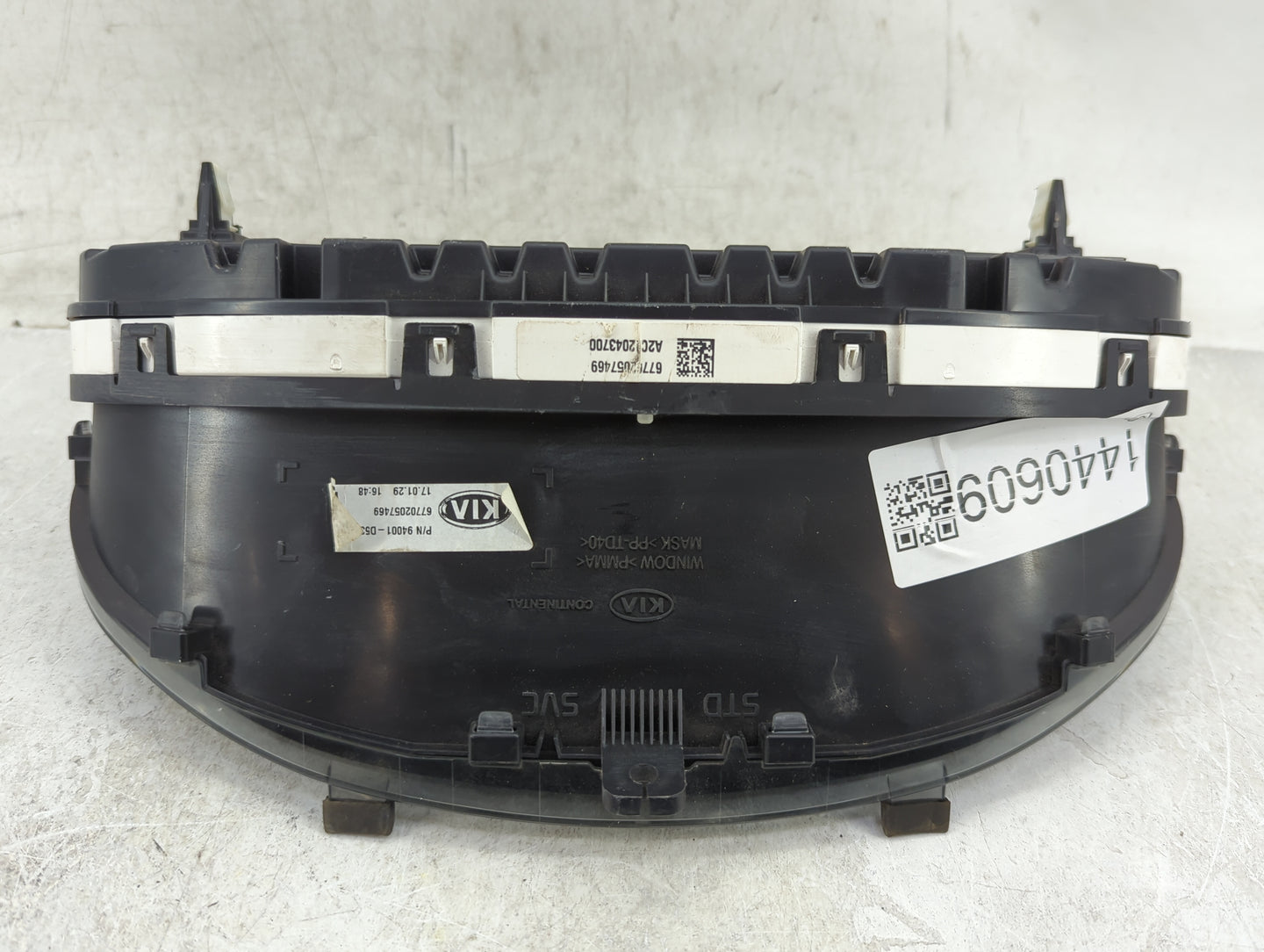 2017-2018 Kia Optima Instrument Cluster Speedometer Gauges P/N:94001-D5300 67702057469, A2C20437000 Fits Fits 2017 2018 OEM 