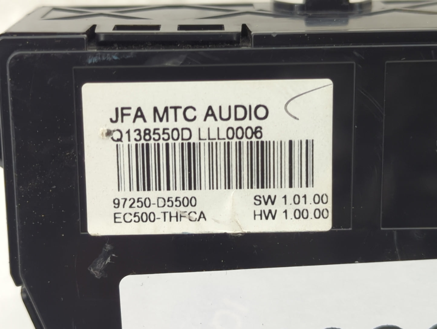 2017-2018 Kia Optima Climate Control Module Temperature AC/Heater Replacement P/N:97250-D5500 EC500-THFCA Fits Fits 2017 201
