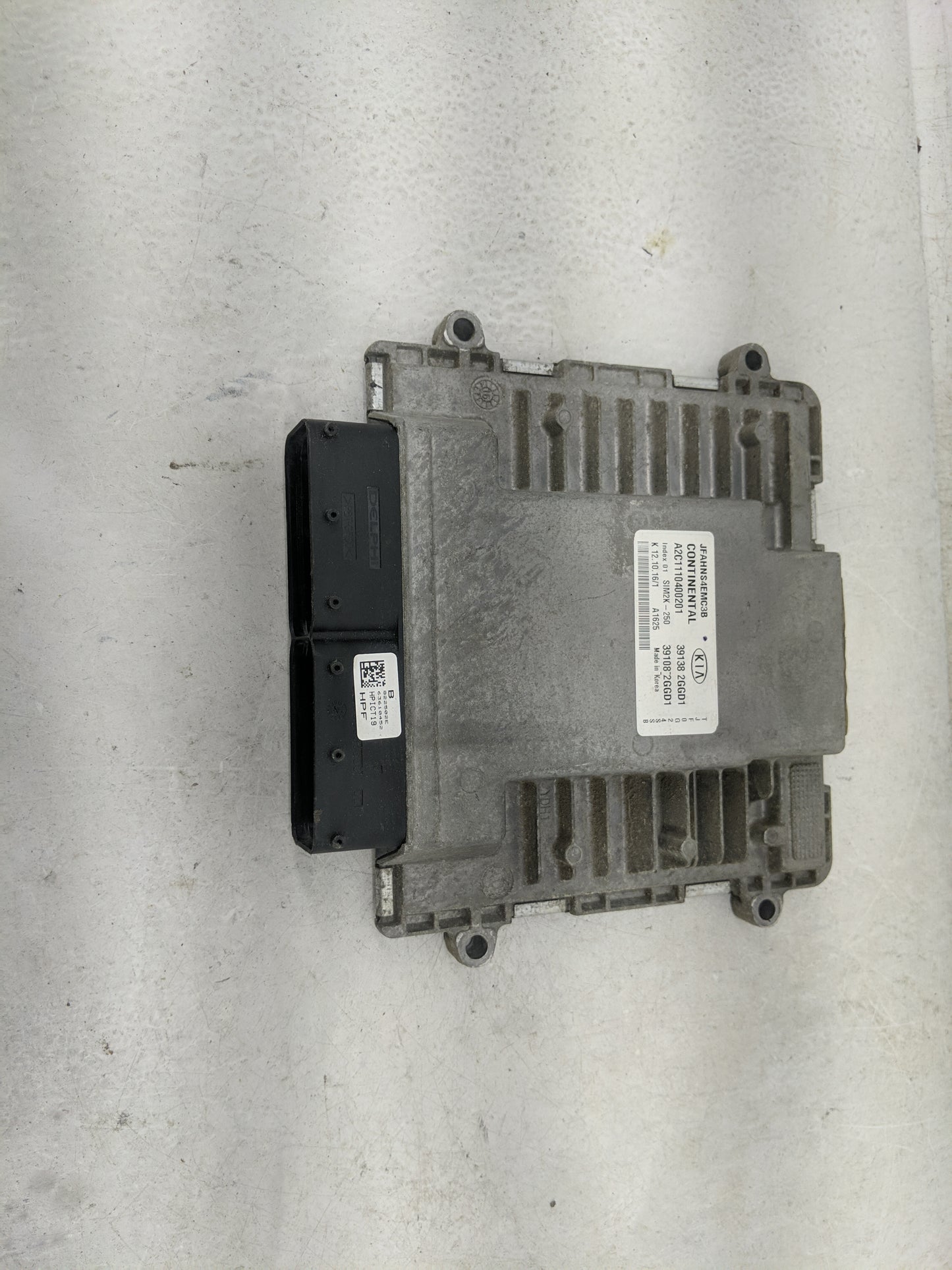 2017 Kia Optima PCM Engine Control Computer ECU ECM PCU OEM P/N:39138 2GGD1 39108 2GGD1, A2C1110400201, JFAHNS4EMC3B Fits OE