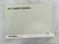 2017 Kia Optima Owners Manual Book Guide P/N:HA8O-EU6NB OEM Used Auto Parts - Oemusedautoparts1.com