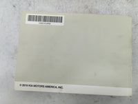 2017 Kia Optima Owners Manual Book Guide P/N:HA8O-EU6NB OEM Used Auto Parts - Oemusedautoparts1.com