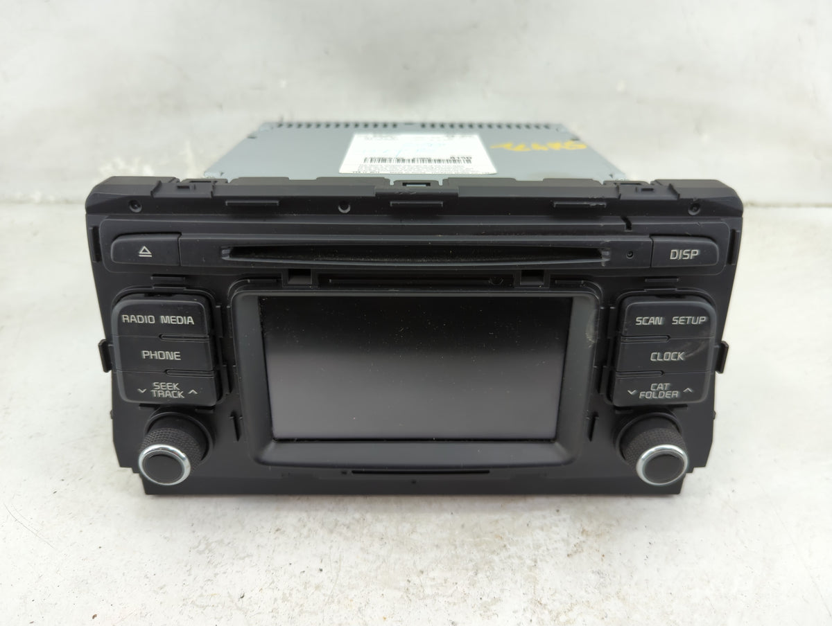 2016-2018 Kia Optima Radio AM FM Cd Player Receiver Replacement P/N:96180-A8150WK AC1A0A8AN Fits Fits 2016 2017 2018 OEM Use
