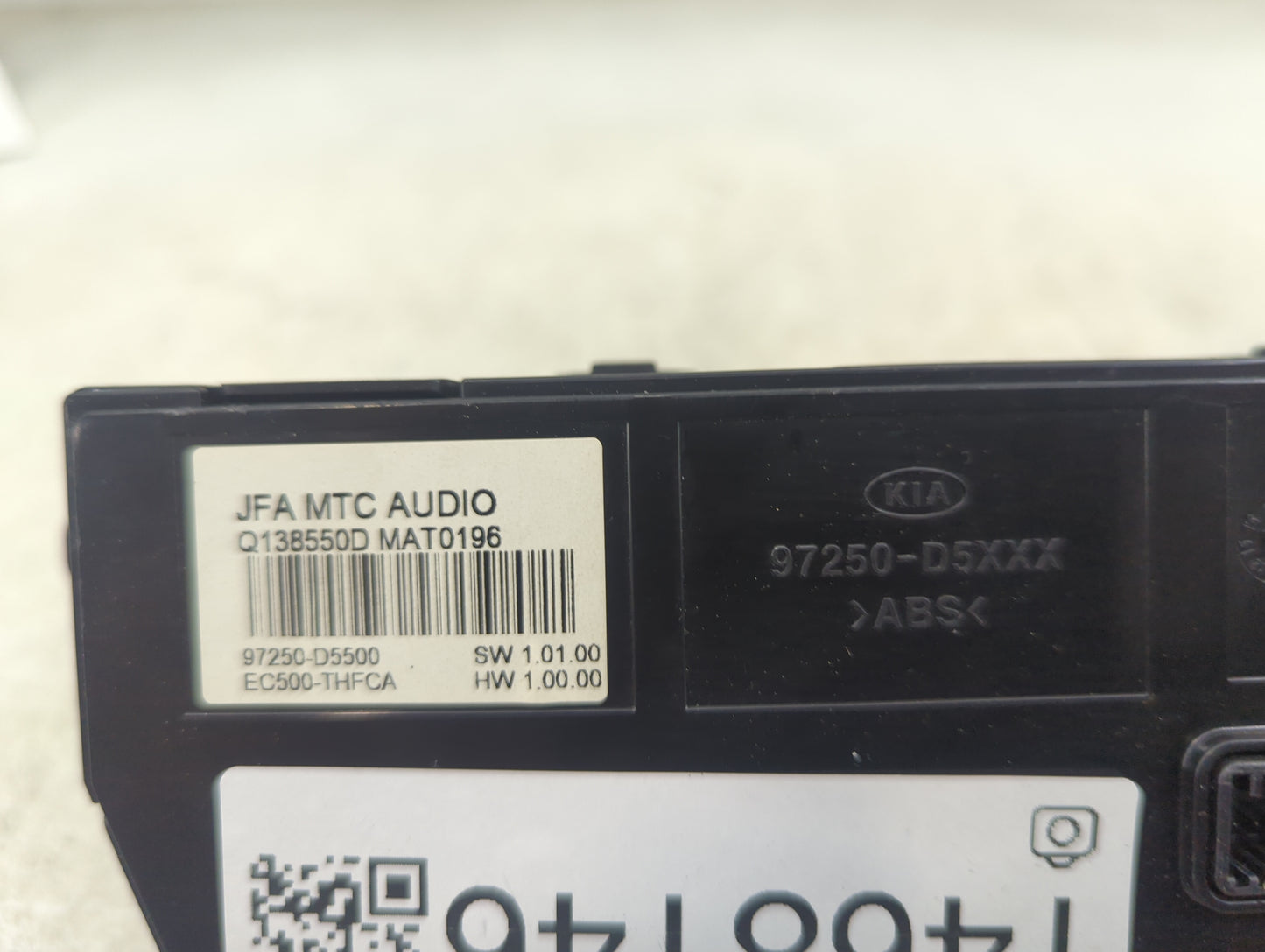 2016-2018 Kia Optima Climate Control Module Temperature AC/Heater Replacement P/N:97250-D5500 97250-D5XXX Fits Fits 2016 201