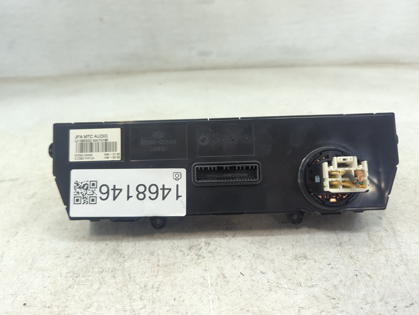 2016-2018 Kia Optima Climate Control Module Temperature AC/Heater Replacement P/N:97250-D5500 97250-D5XXX Fits Fits 2016 201