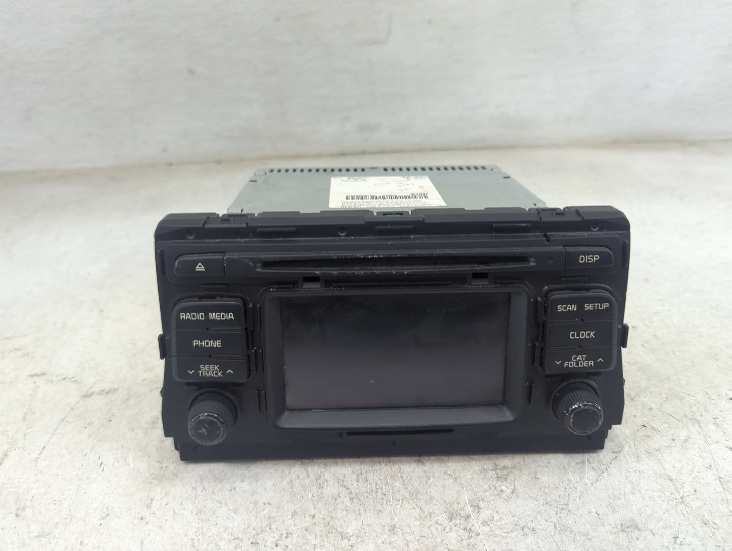 2016-2019 Kia Optima Radio AM FM Cd Player Receiver Replacement P/N:96180-A8150WK AC1A0A8AN Fits Fits 2016 2017 2018 2019 OE