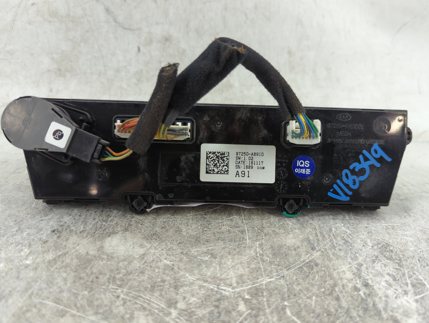 2016-2018 Kia Optima Climate Control Module Temperature AC/Heater Replacement P/N:97250-A8910 Fits Fits 2016 2017 2018 OEM U
