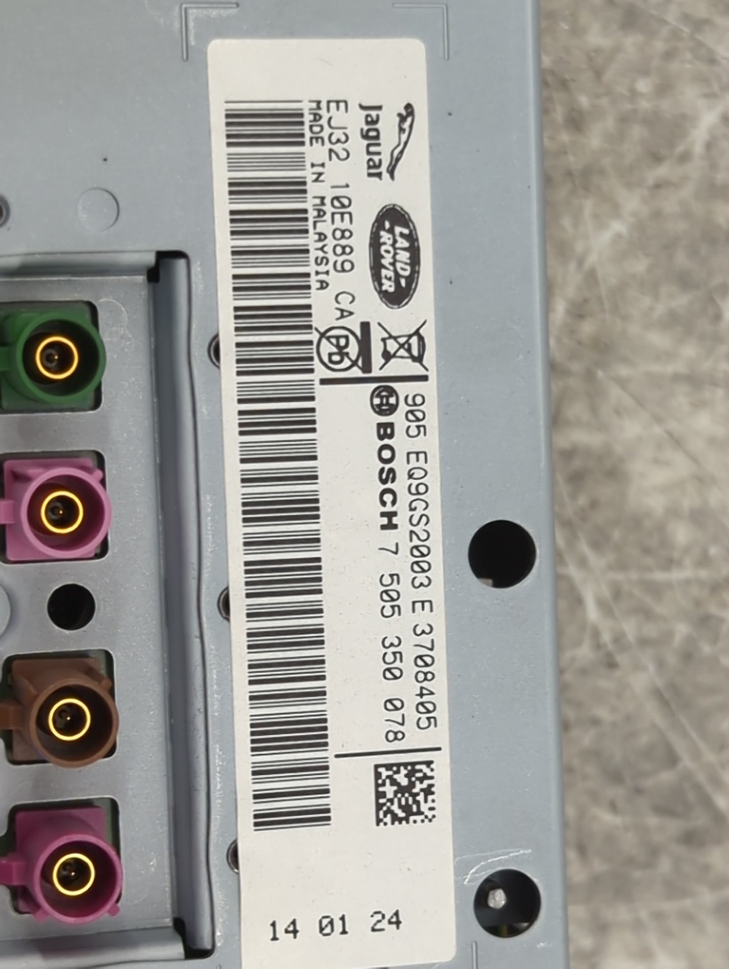 2017-2019 Kia Optima Radio AM FM Cd Player Receiver Replacement P/N:EJ32 10E889 CA Fits Fits 2017 2018 2019 OEM Used Auto Pa