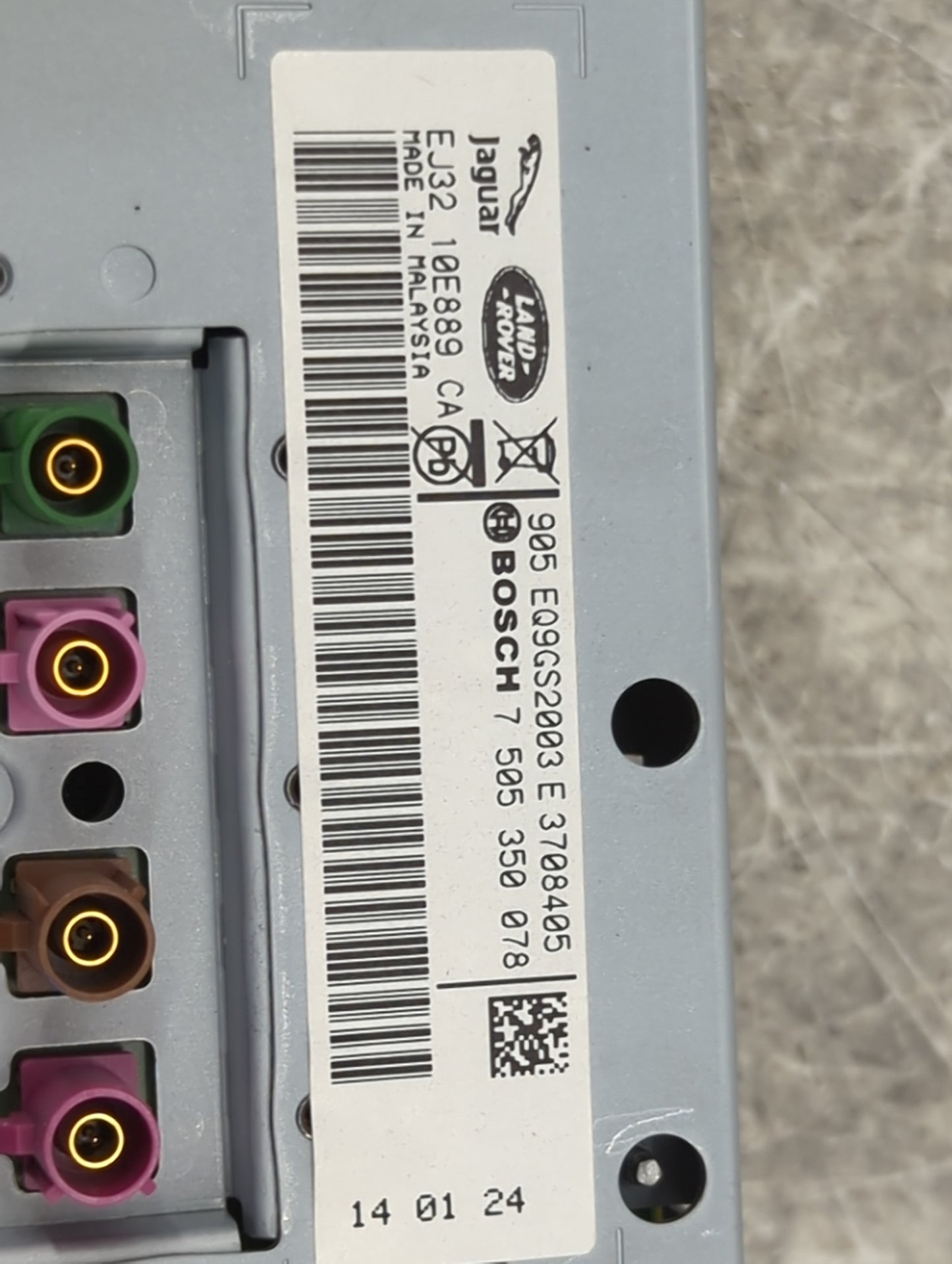 2017-2019 Kia Optima Radio AM FM Cd Player Receiver Replacement P/N:EJ32 10E889 CA Fits Fits 2017 2018 2019 OEM Used Auto Pa