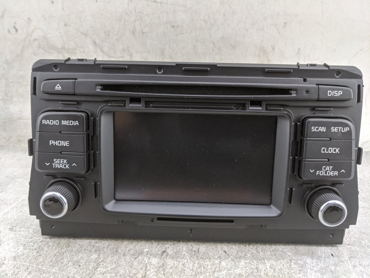 2017-2018 Kia Optima Radio AM FM Cd Player Receiver Replacement P/N:96180-A8150WK AC1A0A8AN, TQB-AC1A2D5AN Fits Fits 2017 20