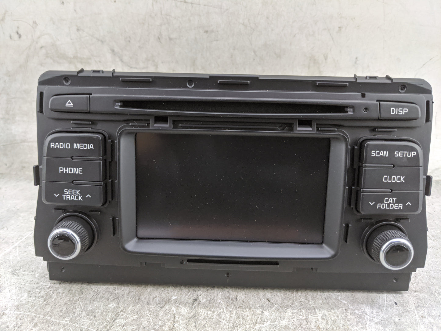 2017-2018 Kia Optima Radio AM FM Cd Player Receiver Replacement P/N:96180-A8150WK AC1A0A8AN, TQB-AC1A2D5AN Fits Fits 2017 20