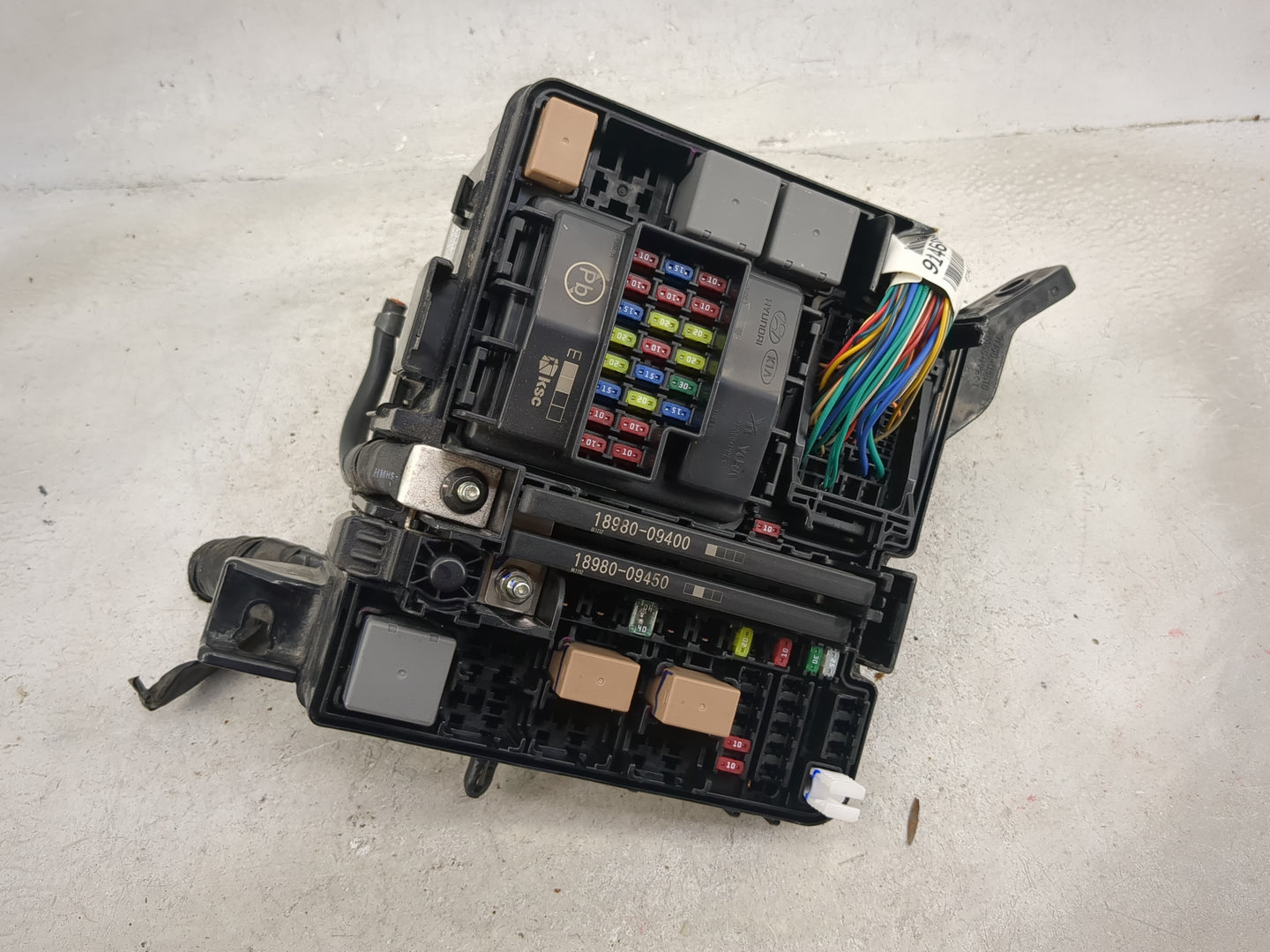 2016-2019 Kia Optima Fusebox Fuse Box Panel Relay Module P/N:91950-D5822 18980-09400, 18980-09450 Fits Fits 2016 2017 2018 2