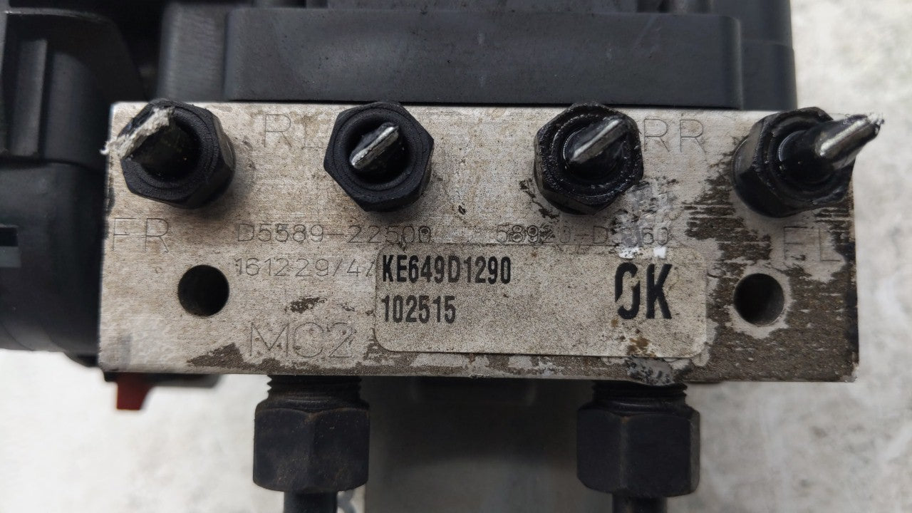 2017-2018 Kia Optima ABS Pump Control Module Replacement P/N:58900-D5060 58920-D5060 Fits Fits 2017 2018 OEM Used Auto Parts