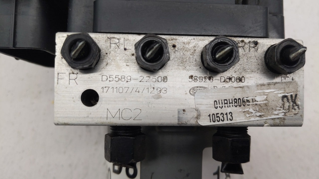 2017-2018 Kia Optima ABS Pump Control Module Replacement P/N:58900-D5060 58920-D5060 Fits Fits 2017 2018 OEM Used Auto Parts