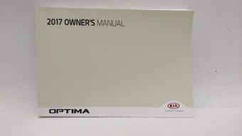 compare product 2017 Kia Optima Owners Manual Book Guide OEM Used Auto Parts