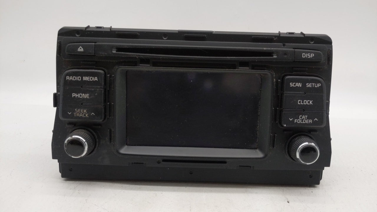 2017-2018 Kia Optima Am Fm Cd Player Radio Receiver - Oemusedautoparts1.com
