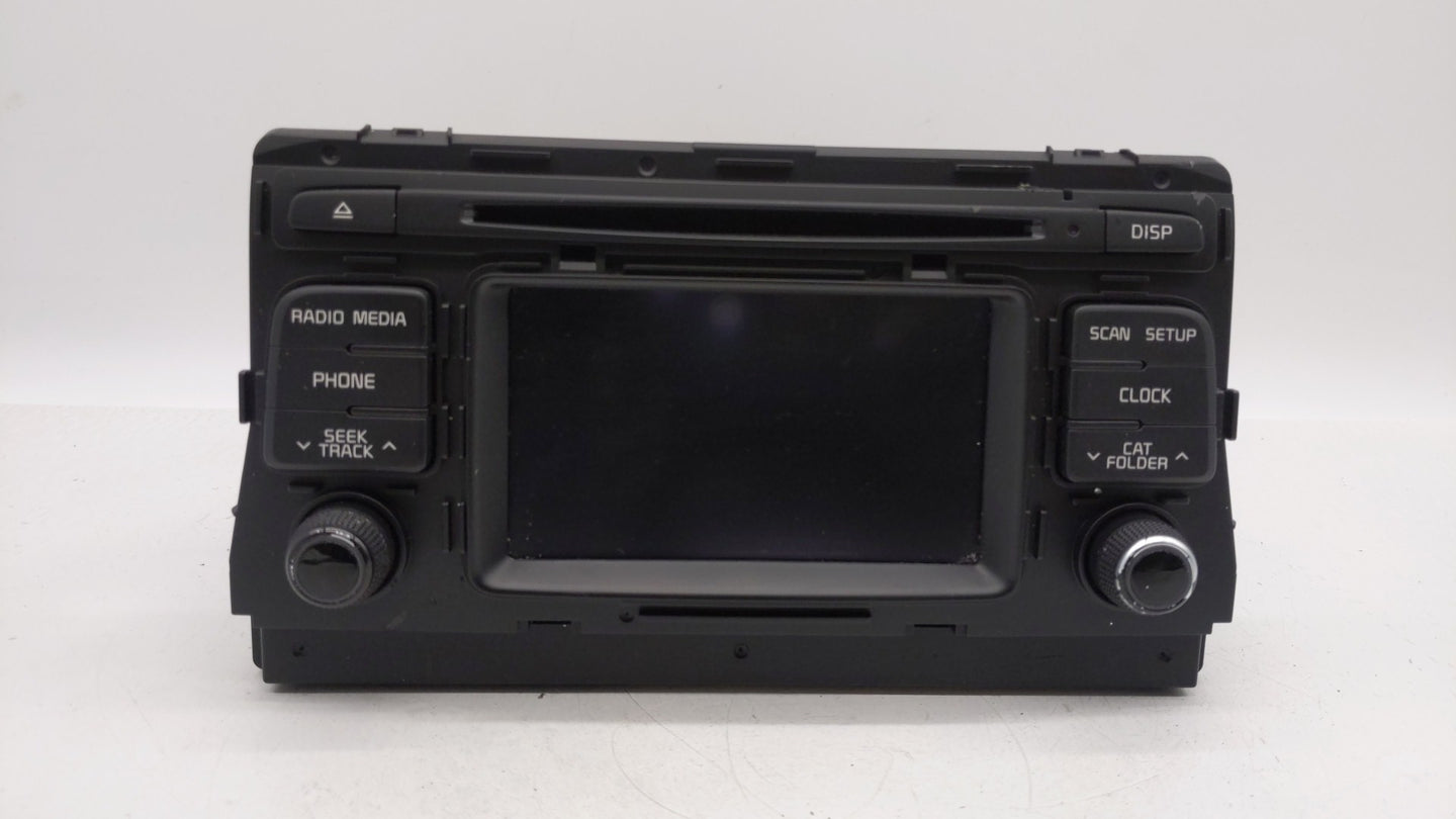 2017-2018 Kia Optima Am Fm Cd Player Radio Receiver - Oemusedautoparts1.com
