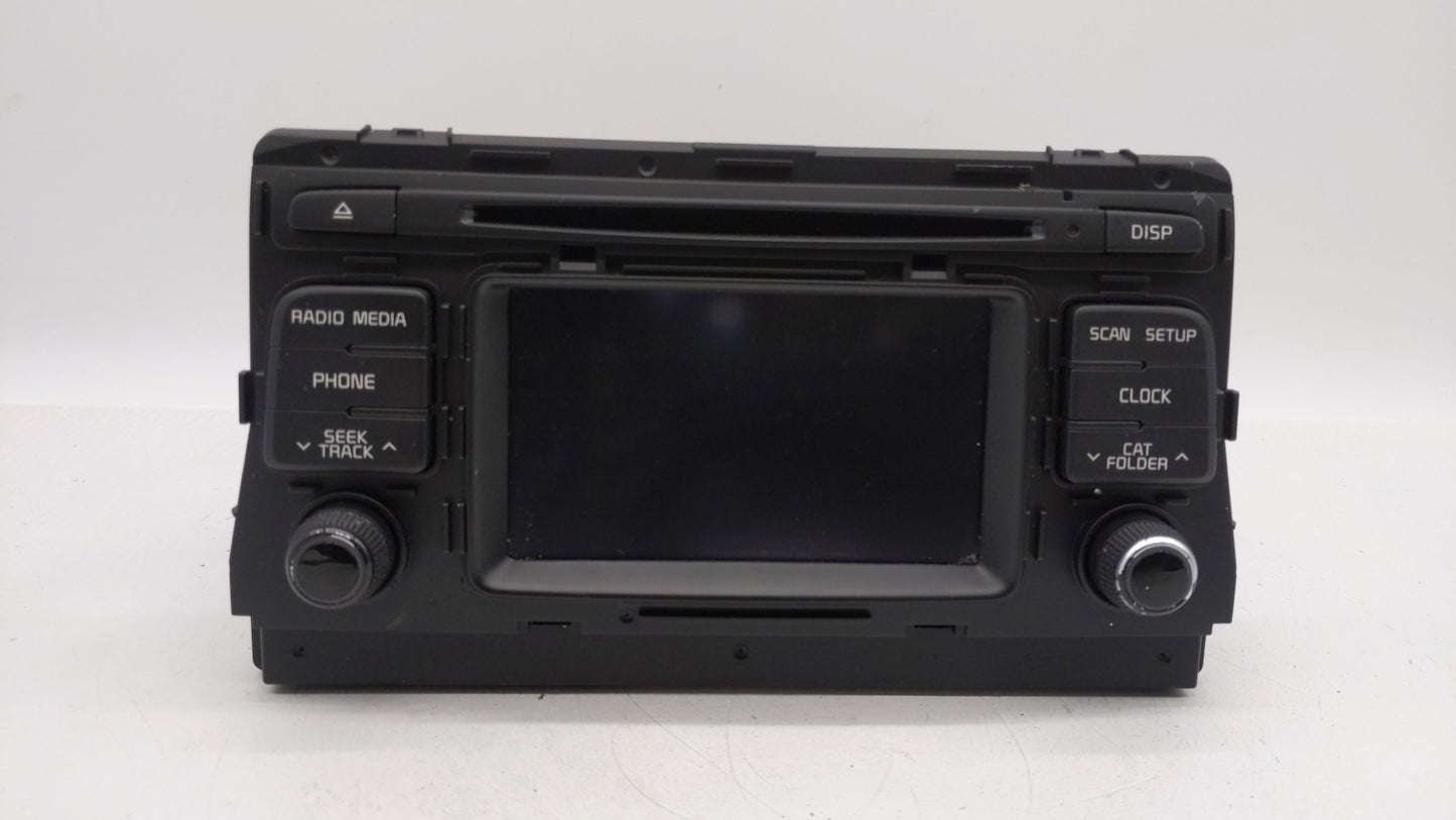 2017-2018 Kia Optima Am Fm Cd Player Radio Receiver - Oemusedautoparts1.com