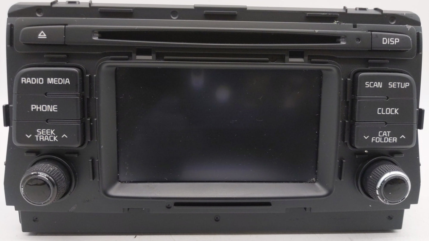 2017-2018 Kia Optima Am Fm Cd Player Radio Receiver - Oemusedautoparts1.com