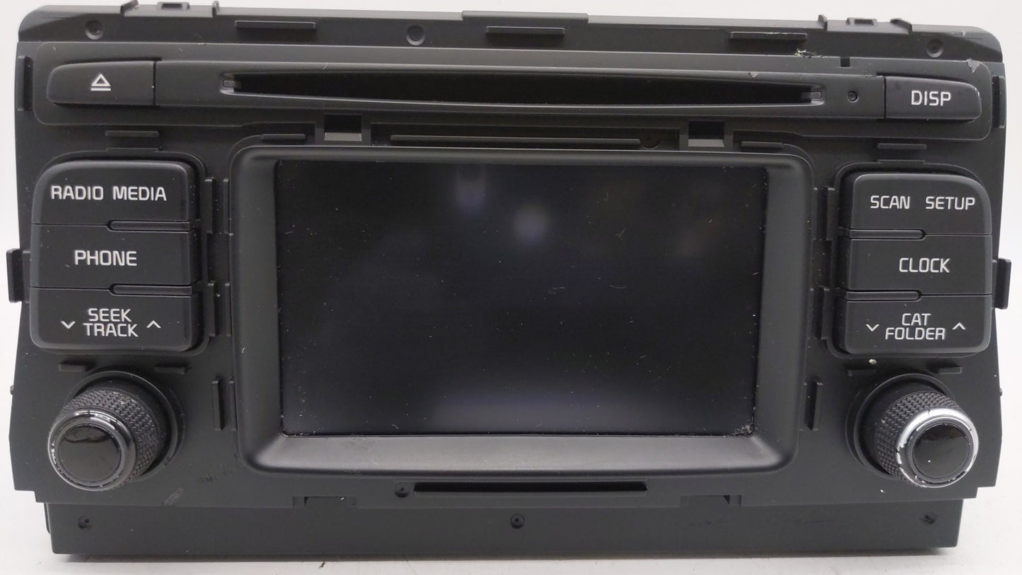 2017-2018 Kia Optima Am Fm Cd Player Radio Receiver - Oemusedautoparts1.com
