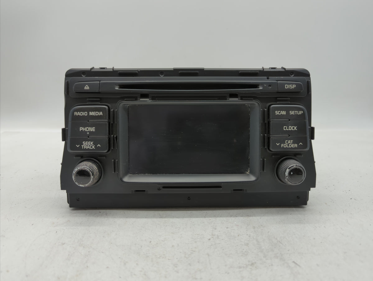 2017-2018 Kia Optima Radio AM FM Cd Player Receiver Replacement P/N:96180A8150WK 96180-A8150WK Fits 2017 2018 OEM Used Auto 