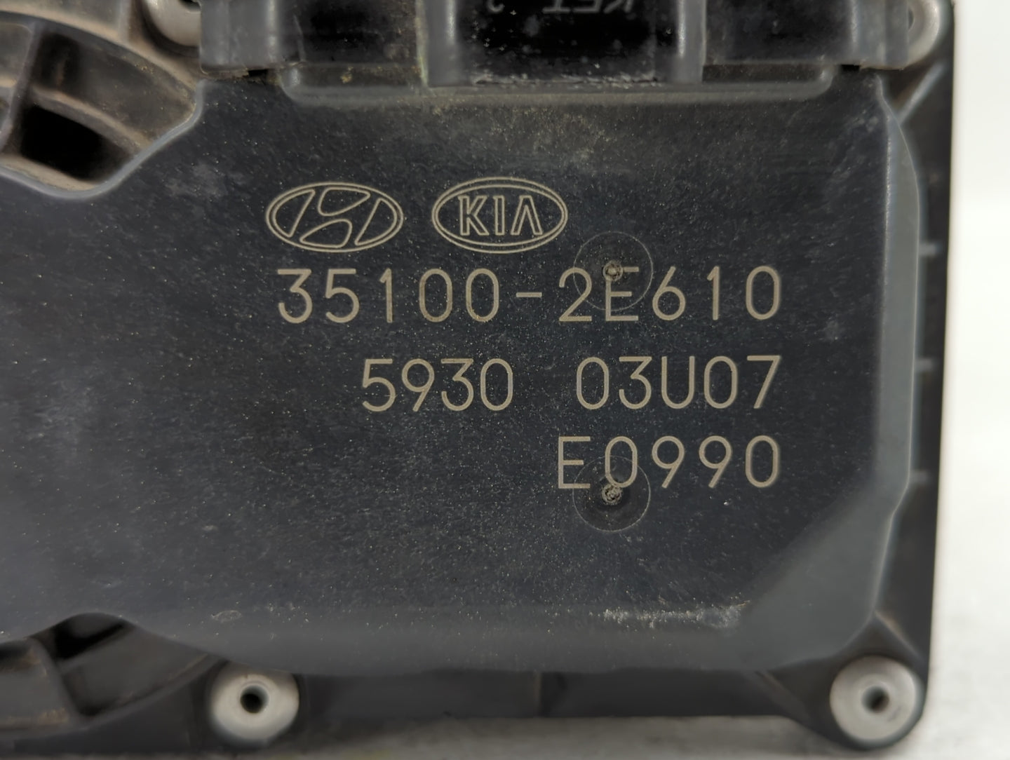 2017-2019 Kia Optima Throttle Body P/N:35100-2E610 Fits Fits 2016 2017 2018 2019 OEM Used Auto Parts - Oemusedautoparts1.com