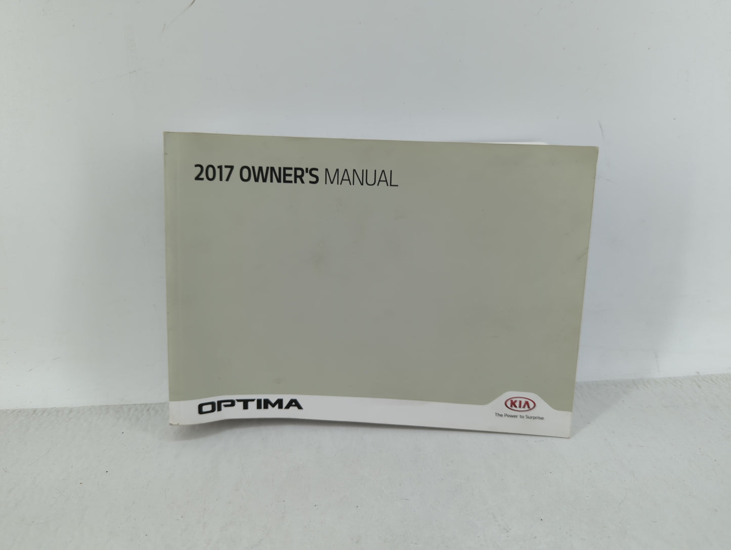 2017 Kia Optima Owners Manual Book Guide OEM Used Auto Parts - Oemusedautoparts1.com