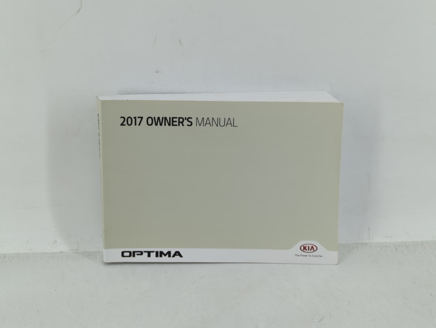 2017 Kia Optima Owners Manual Book Guide OEM Used Auto Parts - Oemusedautoparts1.com