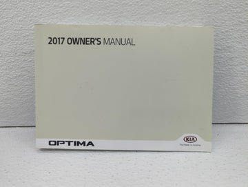 2017 Kia Optima Owners Manual Book Guide OEM Used Auto Parts - Oemusedautoparts1.com
