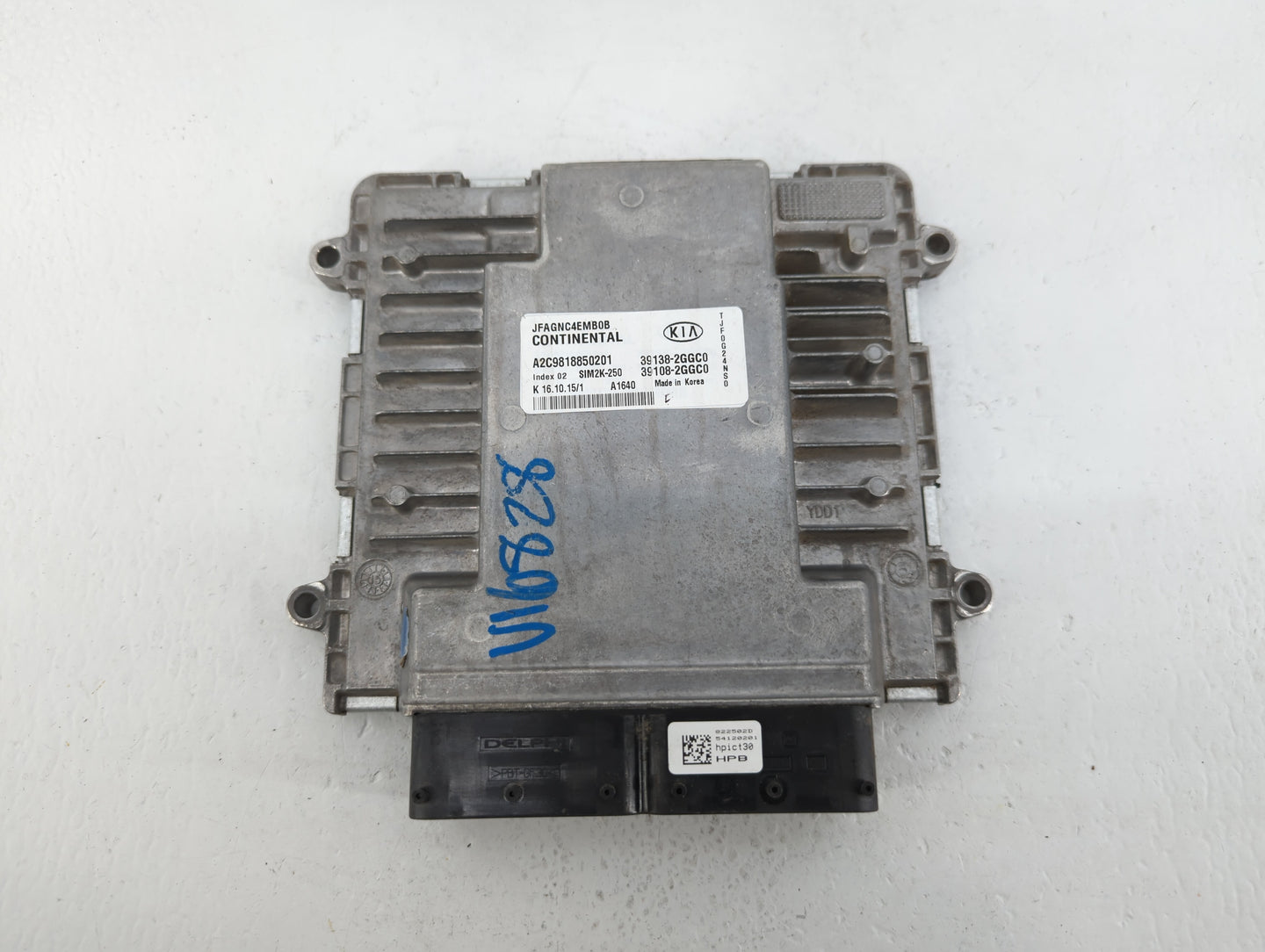2016-2018 Kia Optima PCM Engine Control Computer ECU ECM PCU OEM P/N:39108-2GGC0 39138-2GGC0, 39108-2GGC1 Fits Fits 2016 201