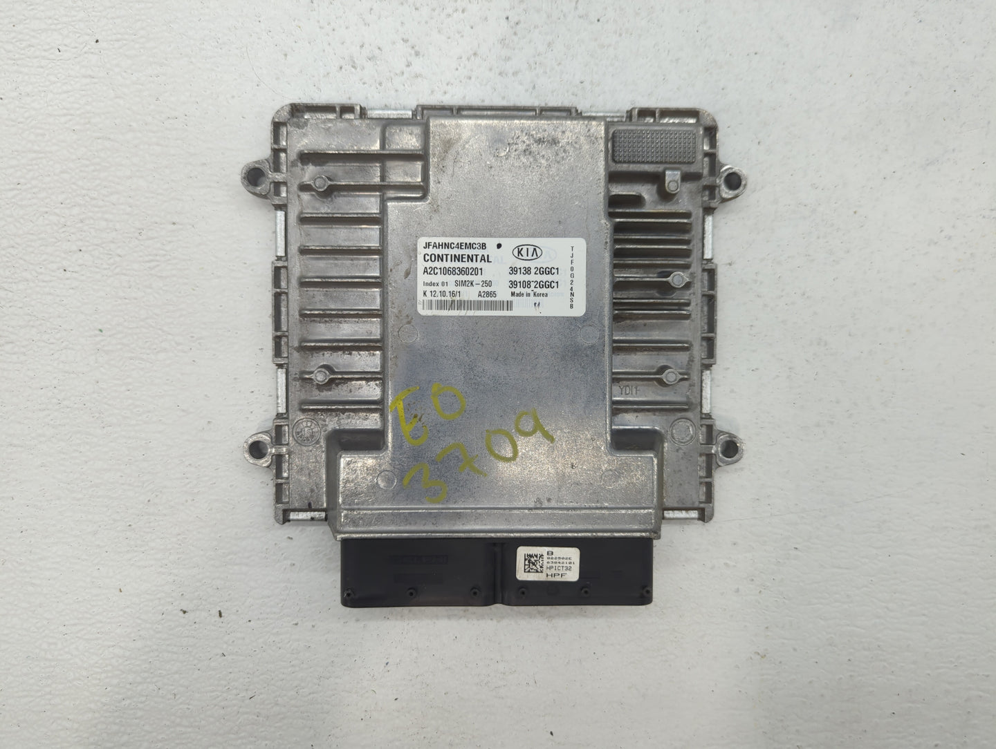 2016-2018 Kia Optima PCM Engine Control Computer ECU ECM PCU OEM P/N:39108-2GGC2 39138-2GGC2, 39108-2GGC0 Fits Fits 2016 201