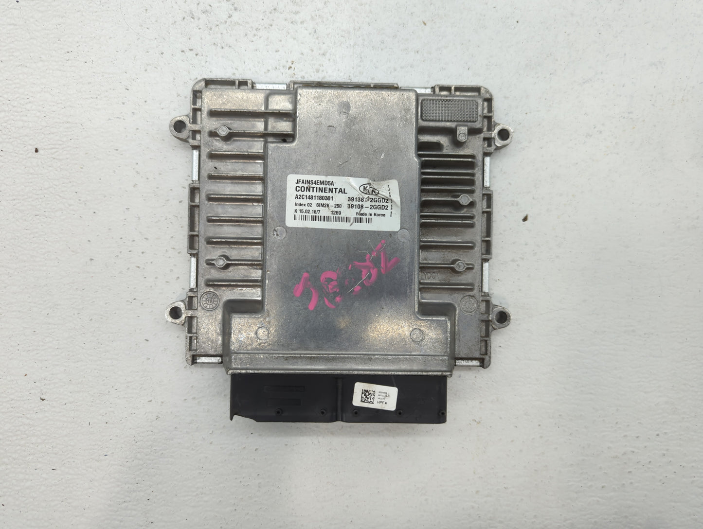 2016-2018 Kia Optima PCM Engine Control Computer ECU ECM PCU OEM P/N:39108-2GGD2 39138-2GGD2, 39108-2GGC2 Fits Fits 2016 201