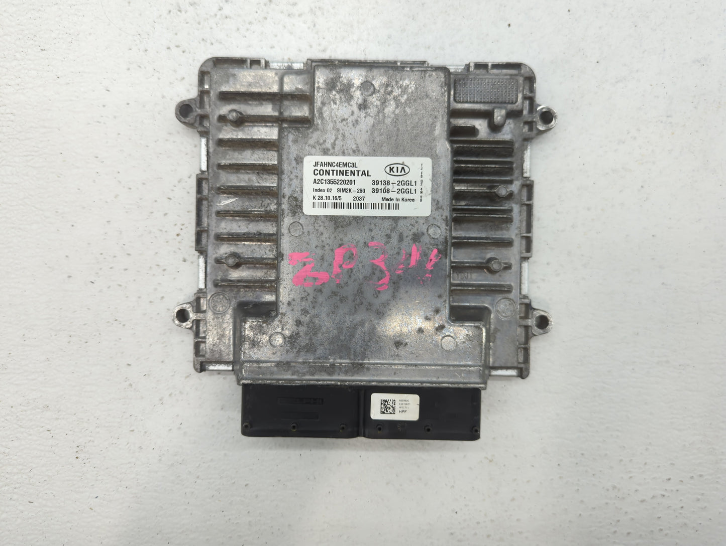 2016-2018 Kia Optima PCM Engine Control Computer ECU ECM PCU OEM P/N:39108-2GGL1 39138-2GGL1, 39138-2GGC5 Fits Fits 2016 201