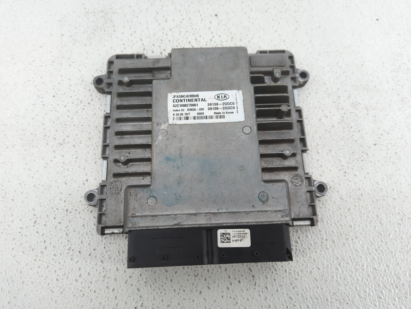 2016-2018 Kia Optima PCM Engine Control Computer ECU ECM PCU OEM P/N:39138-2GGC0 39108-2GGC0, 39108-2GGD2 Fits Fits 2016 201