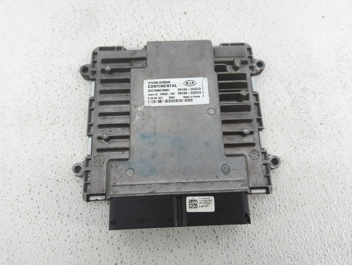 2016-2018 Kia Optima PCM Engine Control Computer ECU ECM PCU OEM P/N:39138-2GGC0 39108-2GGC0, 39108-2GGD2 Fits 2016 2017 201