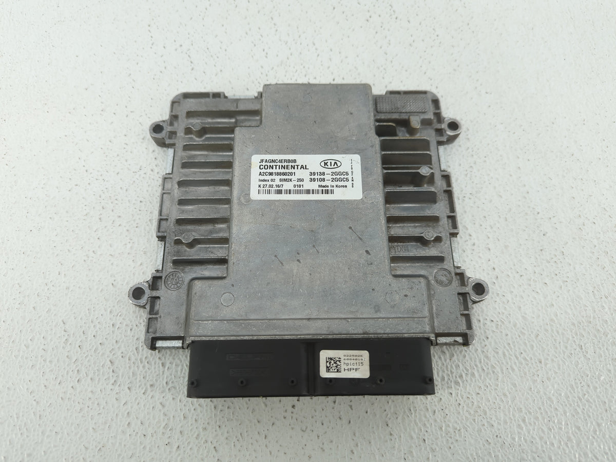 2016-2018 Kia Optima PCM Engine Control Computer ECU ECM PCU OEM P/N:39108-2GGL1 39138-2GGL1, 39138-2GGC5 Fits 2016 2017 201