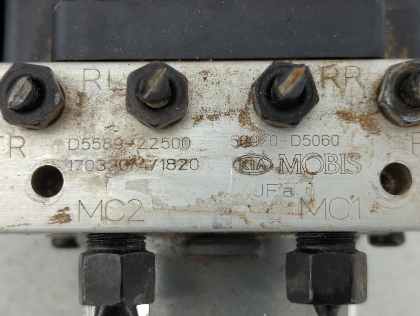 2017-2018 Kia Optima ABS Pump Control Module Replacement P/N:D5589-22500 58920-D5060 Fits Fits 2017 2018 OEM Used Auto Parts