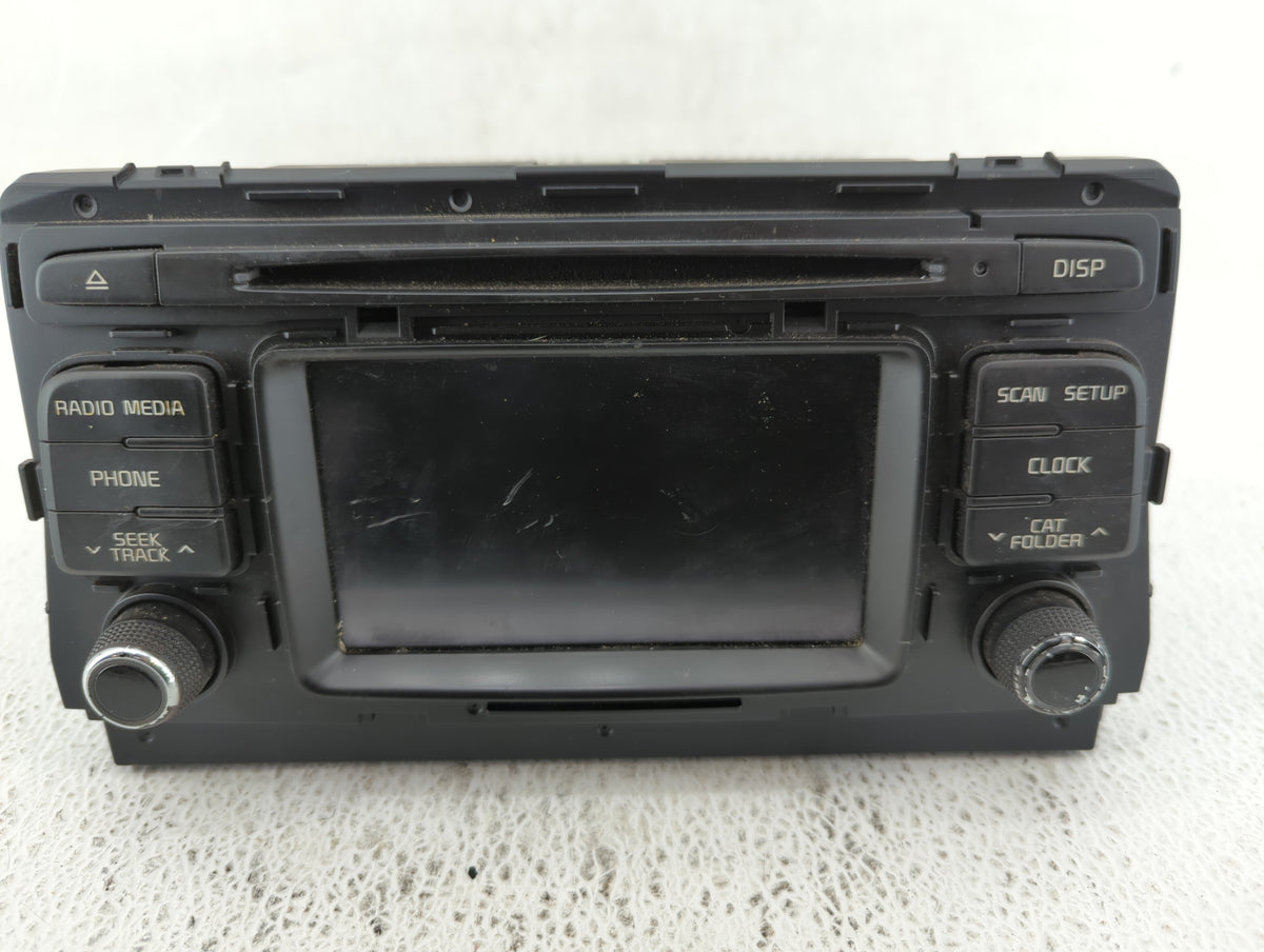 2016-2019 Kia Optima Am Fm Cd Player Radio Receiver 520189 - Oemusedautoparts1.com